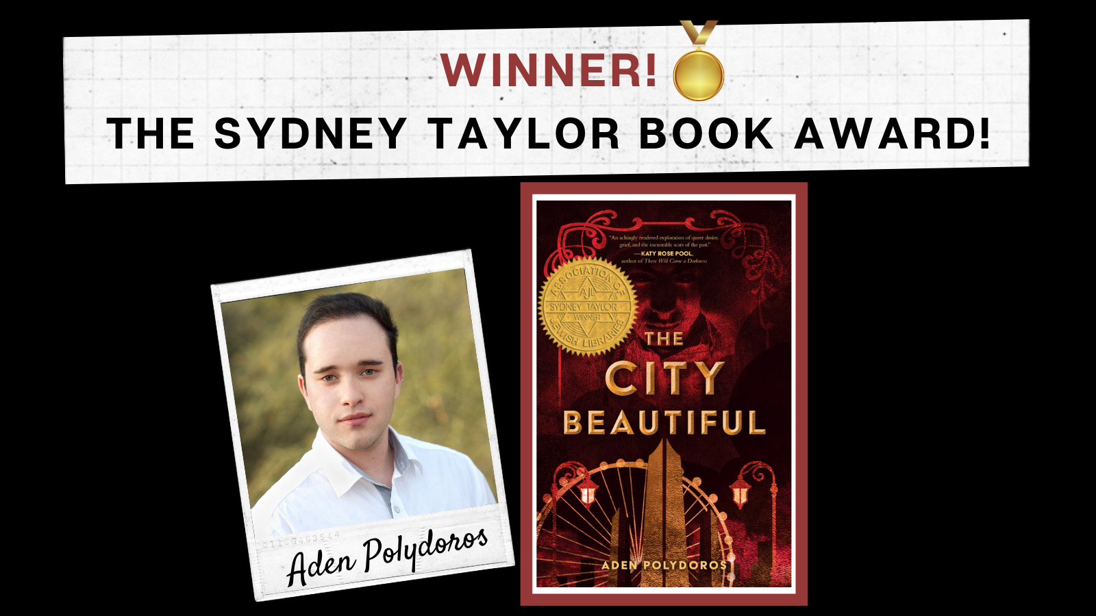 THE CITY BEAUTIFUL WINS THE SYDNEY TAYLOR BOOK AWARD! Harlequin